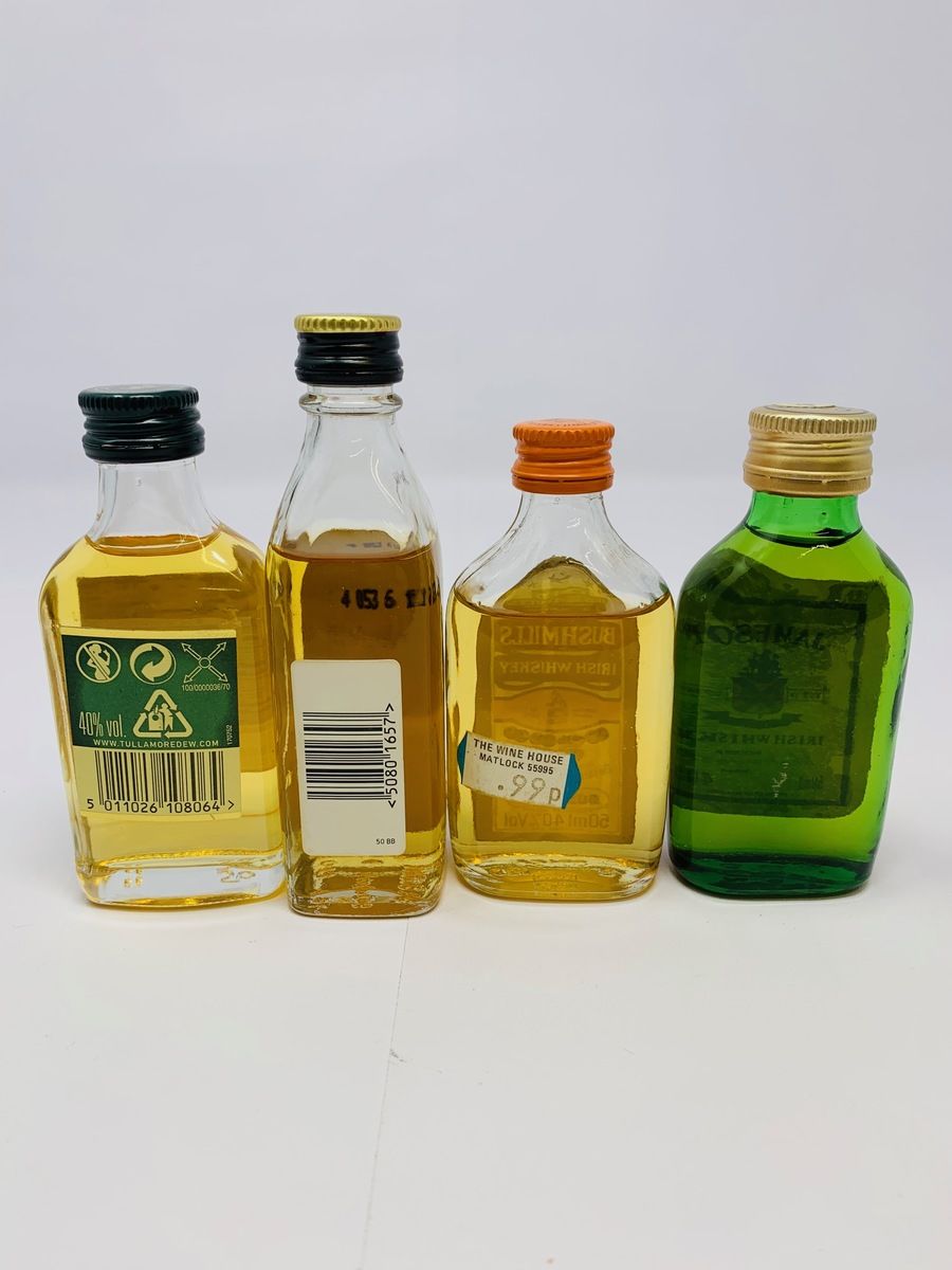 IRISH WHISKY MINIATURES 