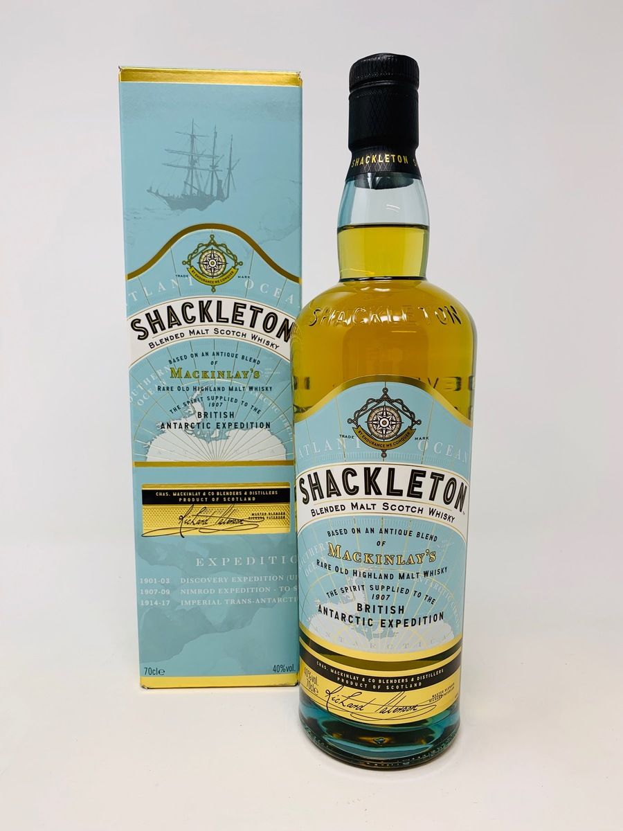 MACKINLAYS SHACKLETON BLENDED MALT SCOTCH WHISKY