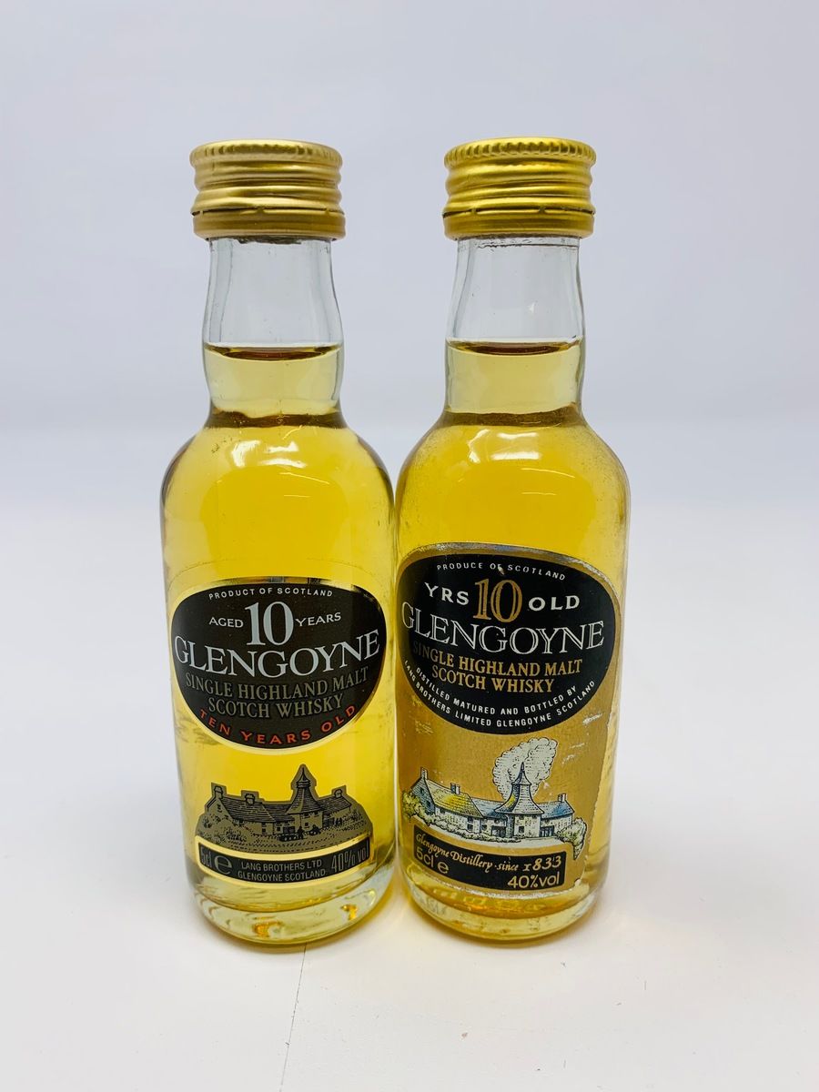 GLENGOYNE 10 YEAR OLD MINIATURES
