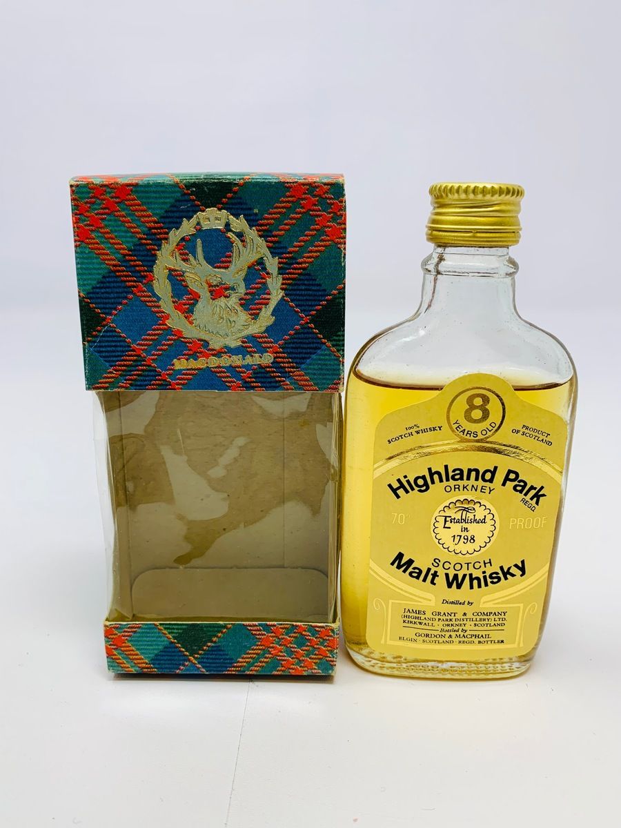 HIGHLAND PARK 70 PROOF MINIATURE