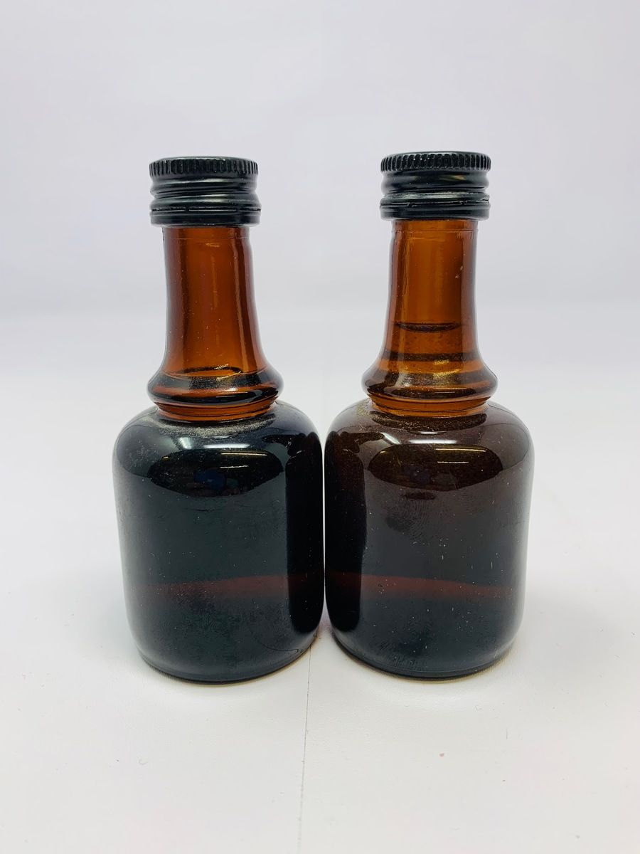 BOWMORE 4.7 CL DE LUXE & 12 YEAR OLD MINIATURES