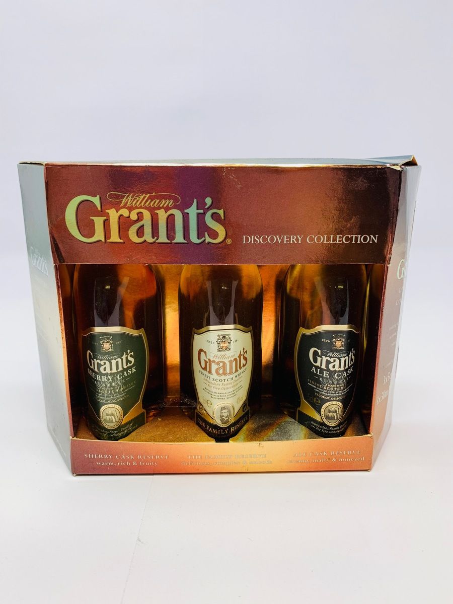 GRANTS DISCOVERY MINIATURE COLLECTION 3 X 5CL