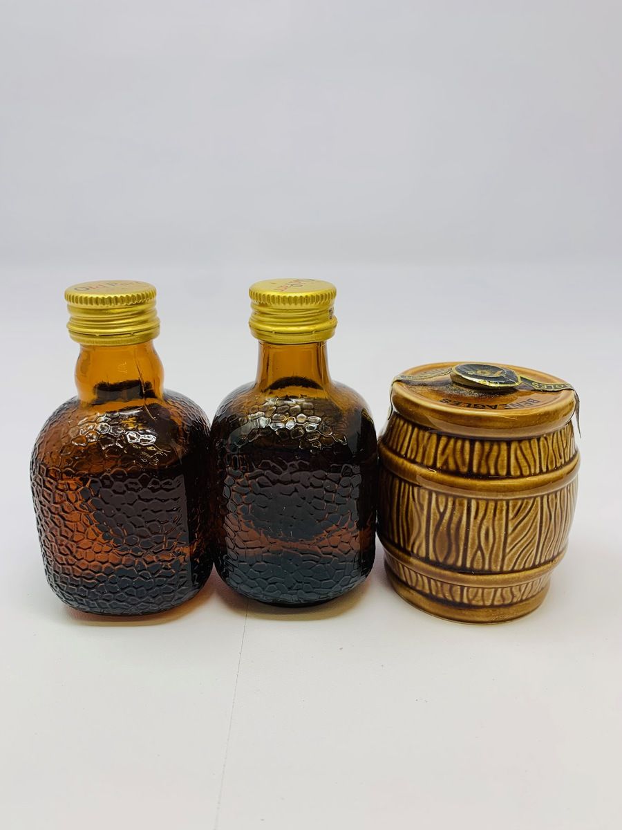 3 x WHISKY MINIATURES 