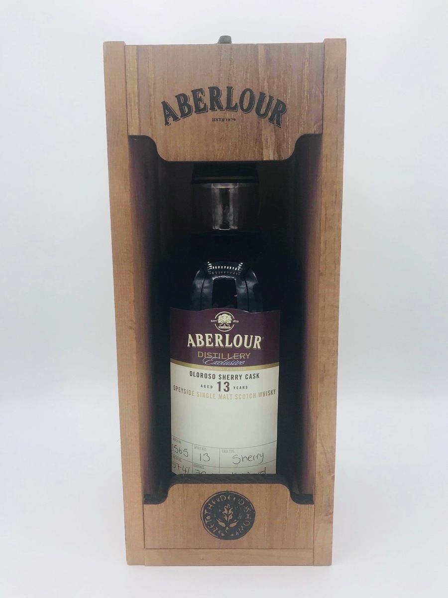 ABERLOUR 13 YEAR OLD OLOROSO SHERRY CASK DISTILLERY EXCLUSIVE