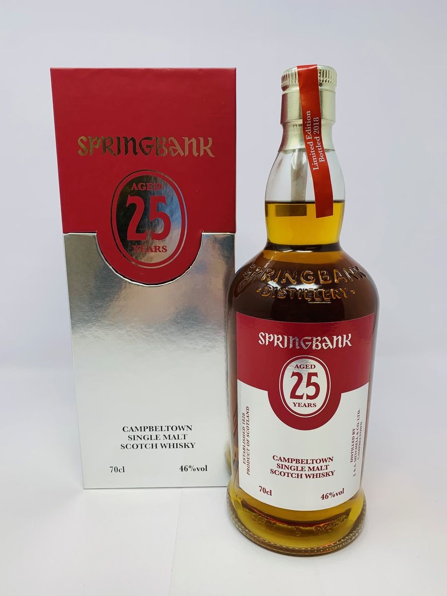 SPRINGBANK 25 YEAR OLD 2018 RELEASE