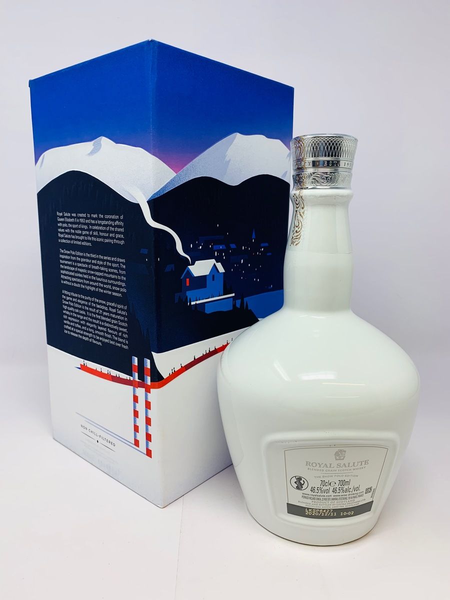 ROYAL SALUTE 21 YEAR OLD "THE SNOW POLO EDITION"