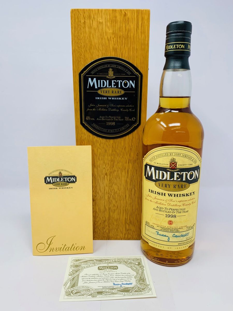 MIDLETON 1998 VERY RARE COLLECTION IRISH WHISKEY 