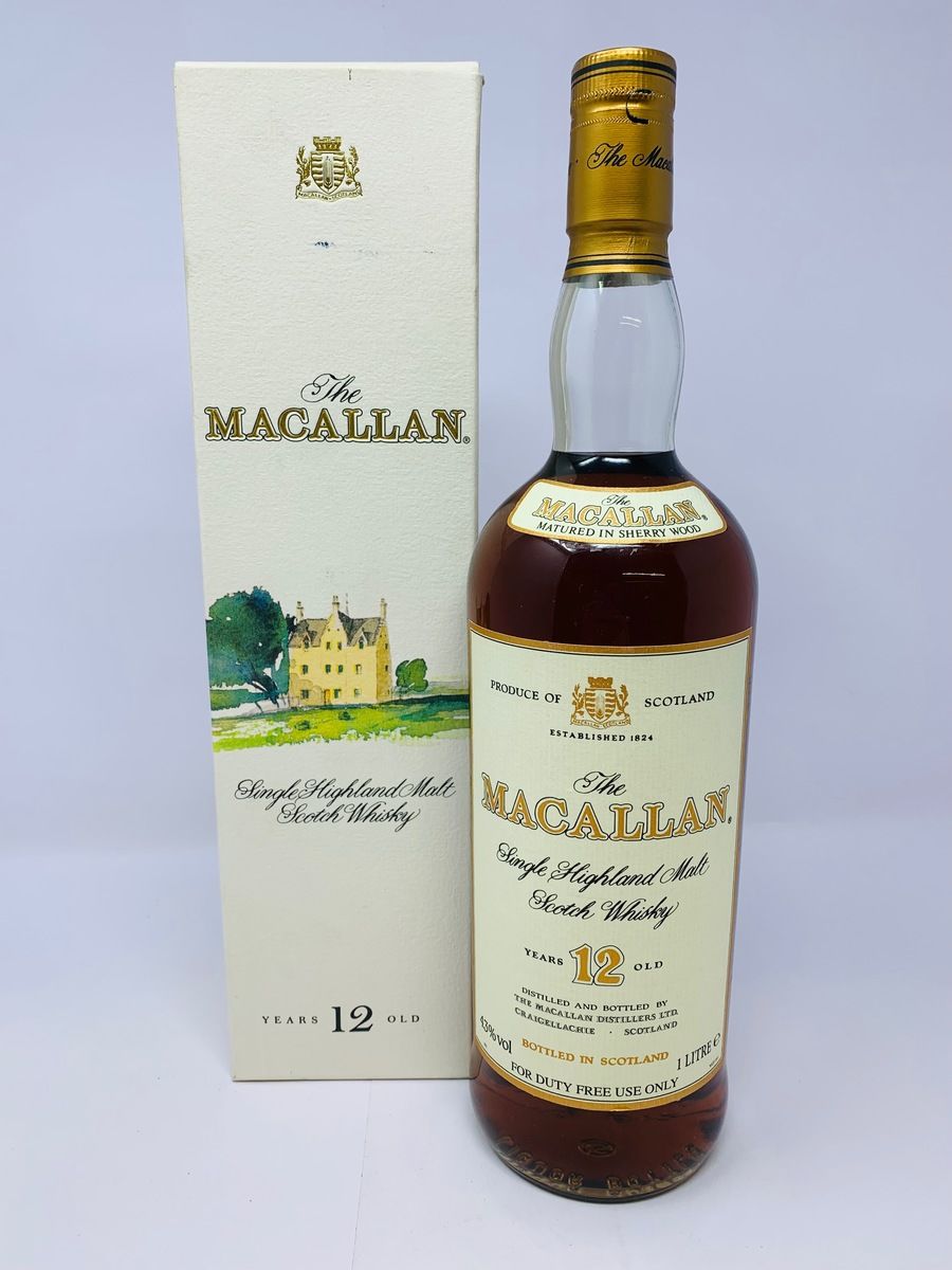 MACALLAN 12 YEAR OLD 1980'S 1 LITRE