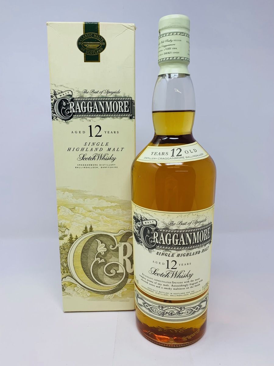 CRAGGANMORE 12 YEAR OLD 1 LITRE