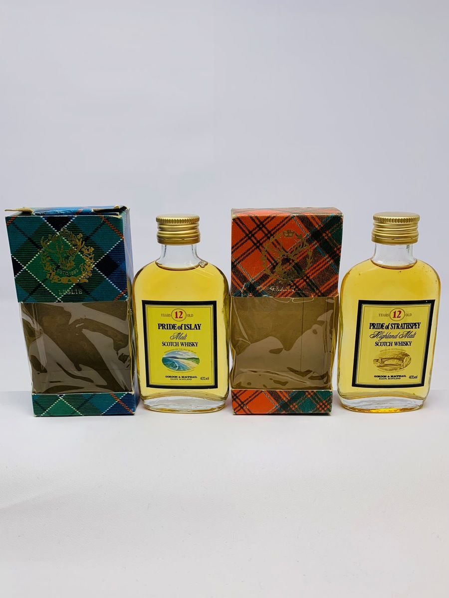 PRIDE OF WHISKY 12 YEAR OLD MINIATURES