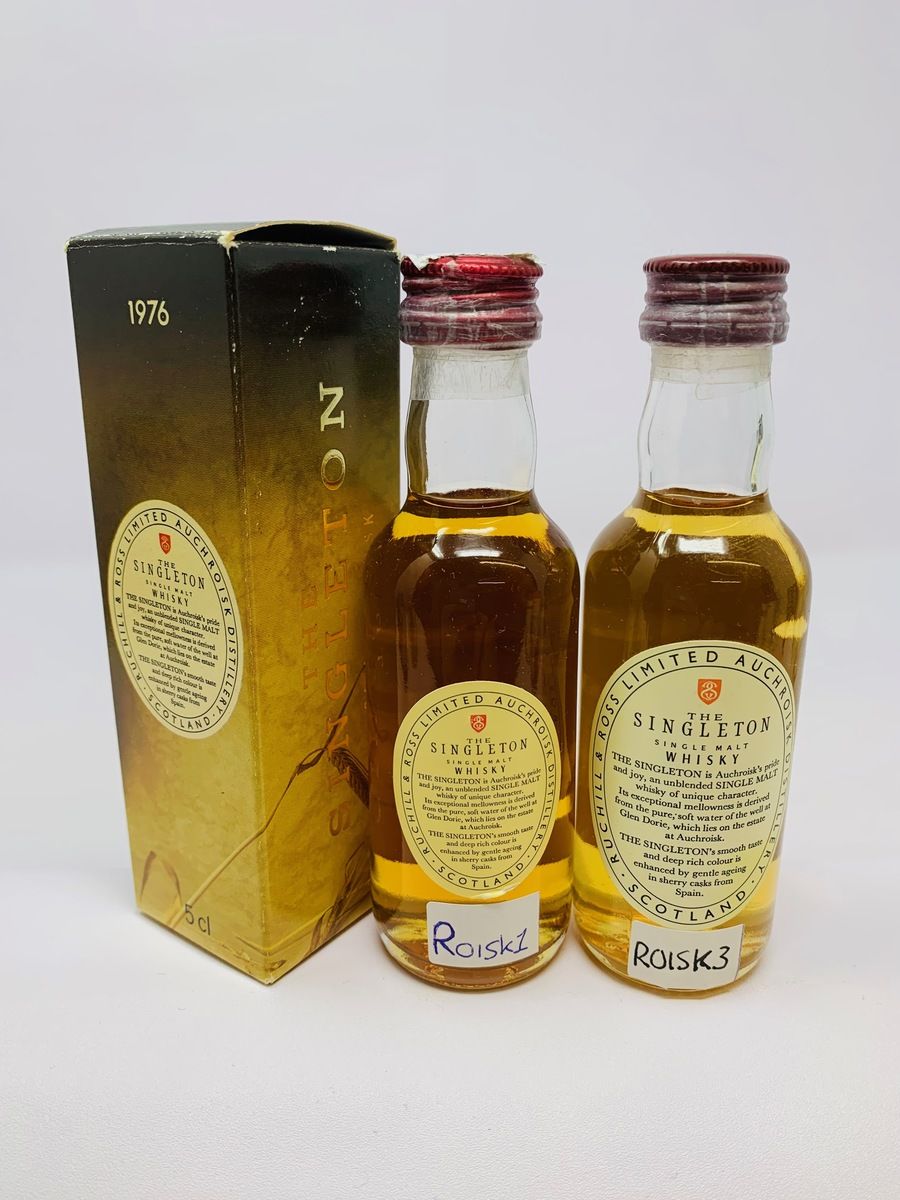 SINGLETON OF AUCHROISK 1975 & 1976 MINIATURES