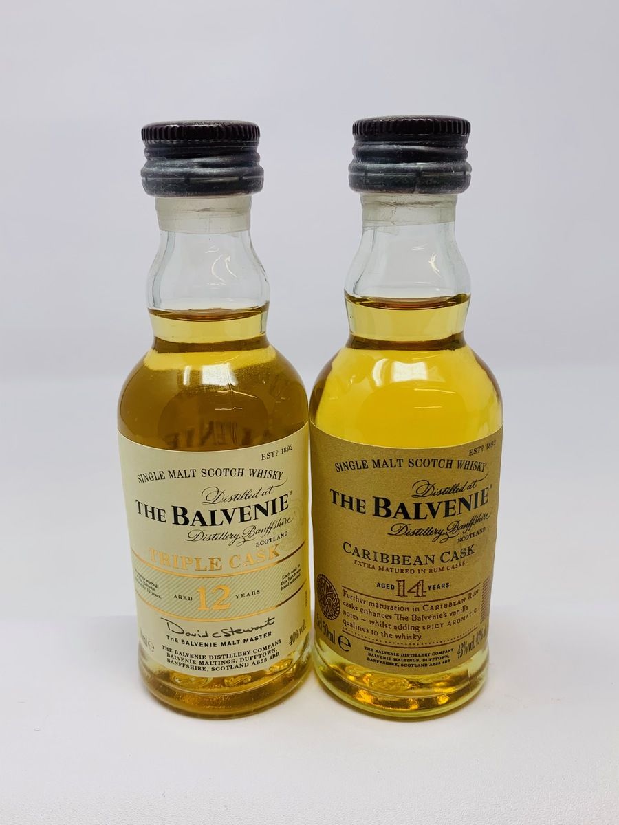 BALVENIE SINGLE MALT MINIATURES