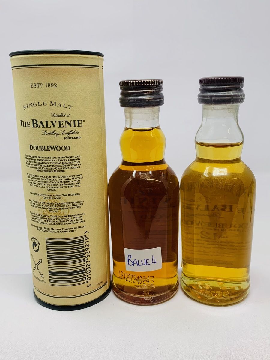 BALVENIE 12 YEAR OLD DOUBLEWOOD MINIATURES 
