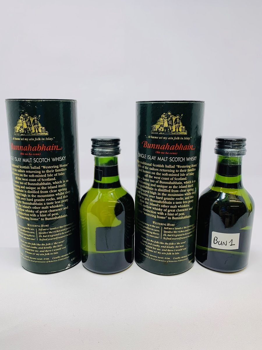 BUNNAHABHAIN 12 YEAR OLD MINIATURES