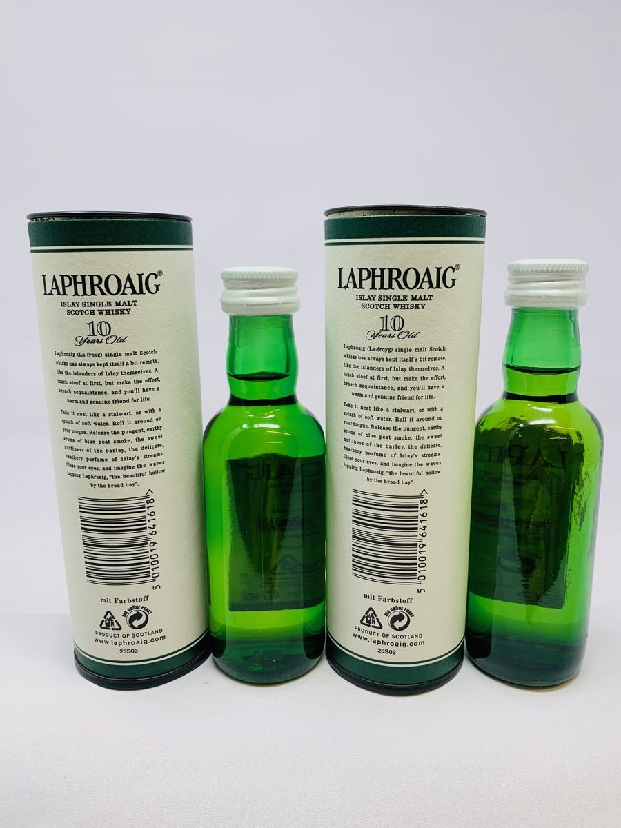 LAPHROAIG 10 YEAR OLD MINIATURES