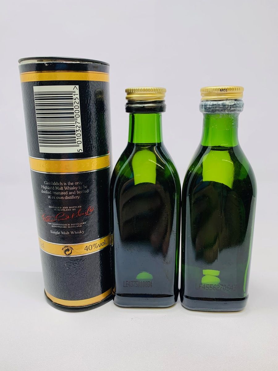 GLENFIDDICH SINGLE MALT MINIATURES 