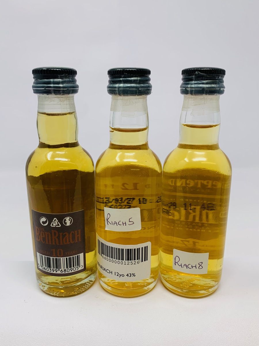 BENRIACH SINGLE MALT MINIATURES