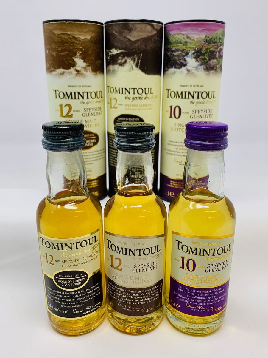 TOMINTOUL MINIATURES