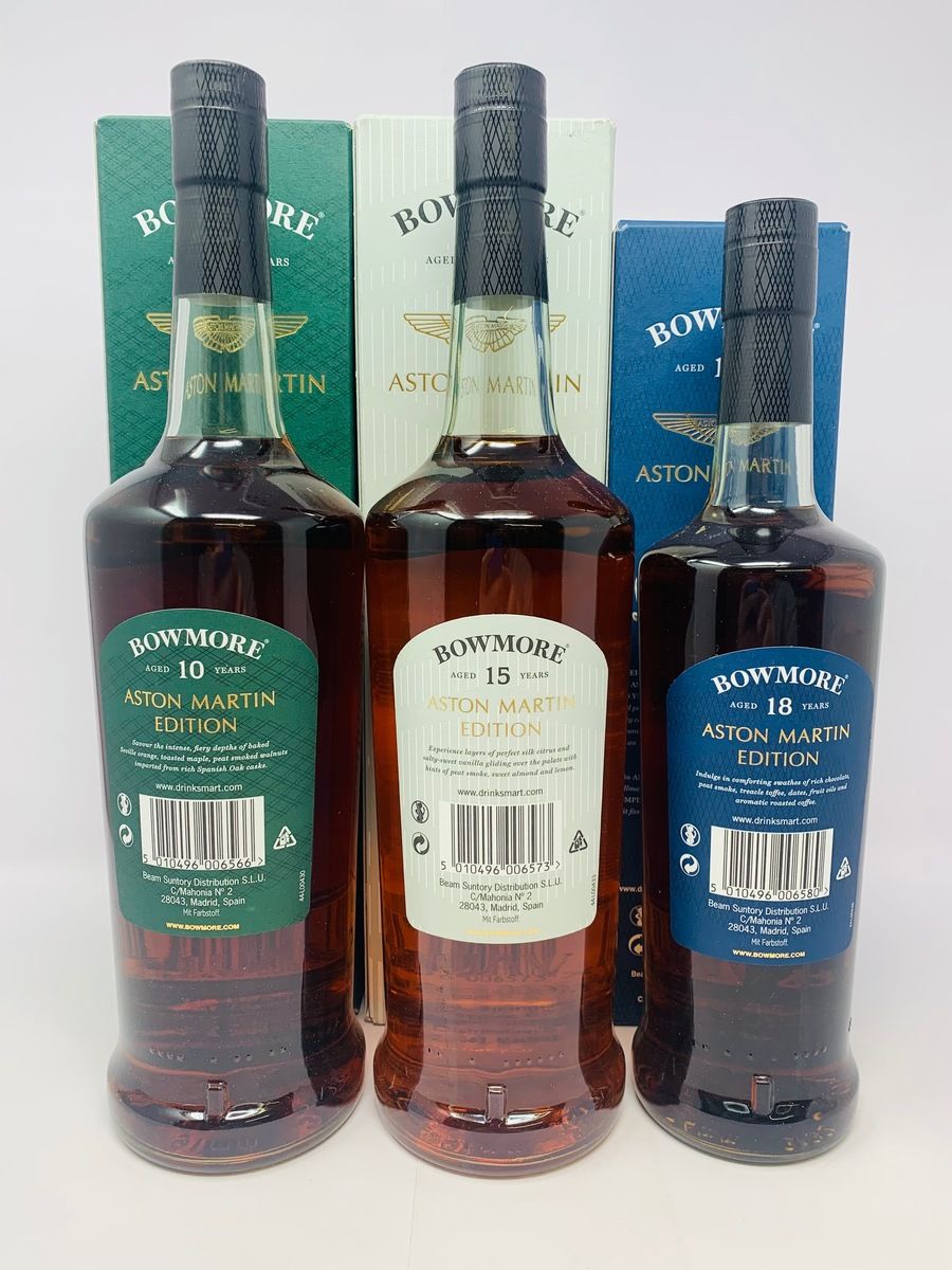 BOWMORE - ASTON MARTIN - EDITION 1,2 & 3
