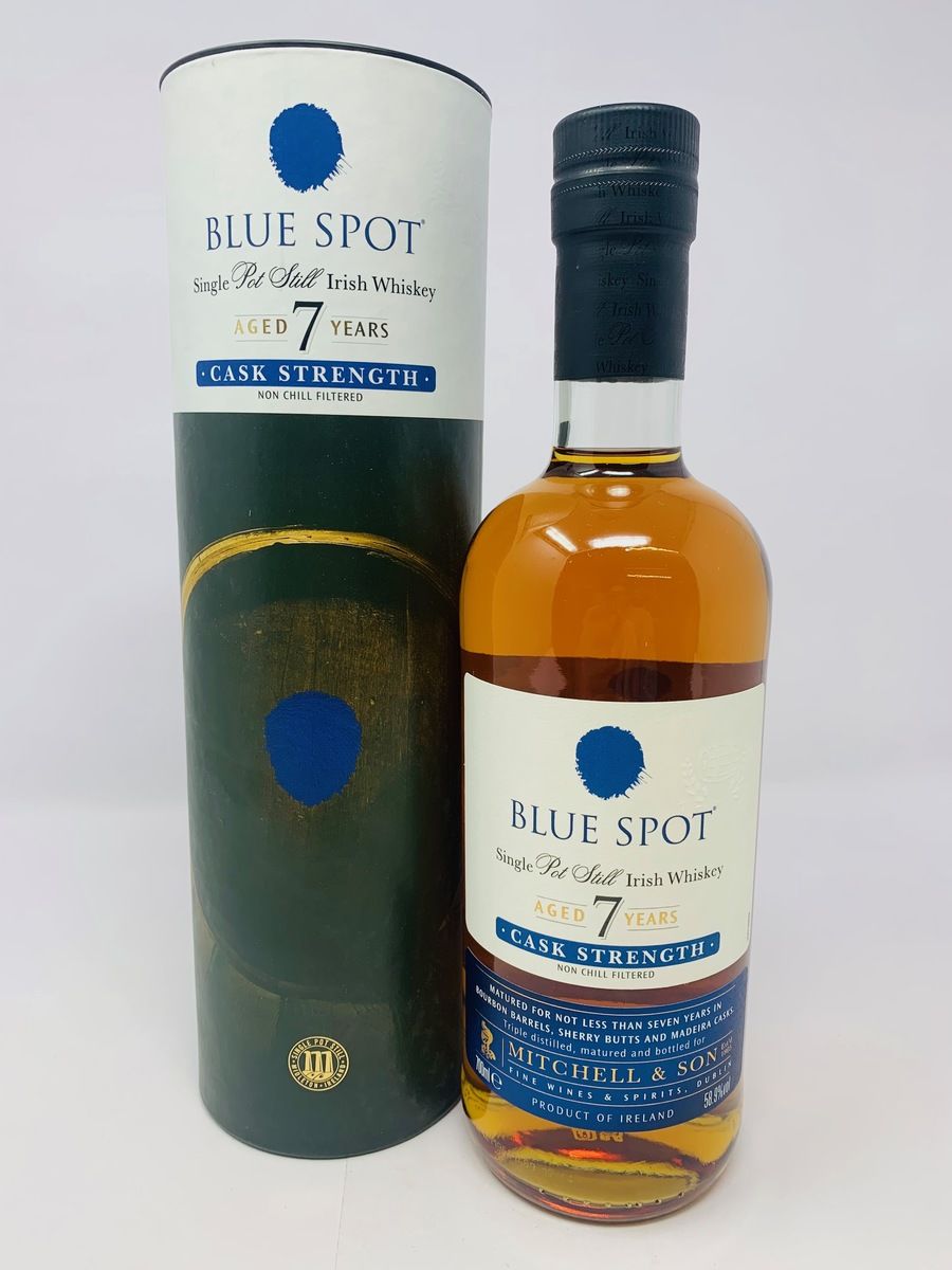 BLUE SPOT 7 YEAR OLD CASK STRENGTH