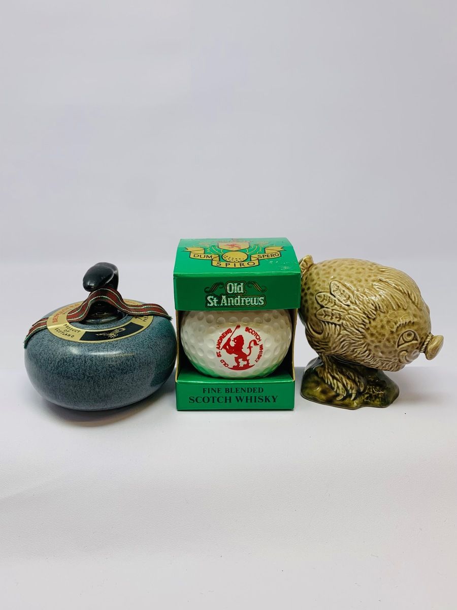 BENEAGLES CURLING STONE - OLD ST ANDREWS - HAGGIS MINIATURE 