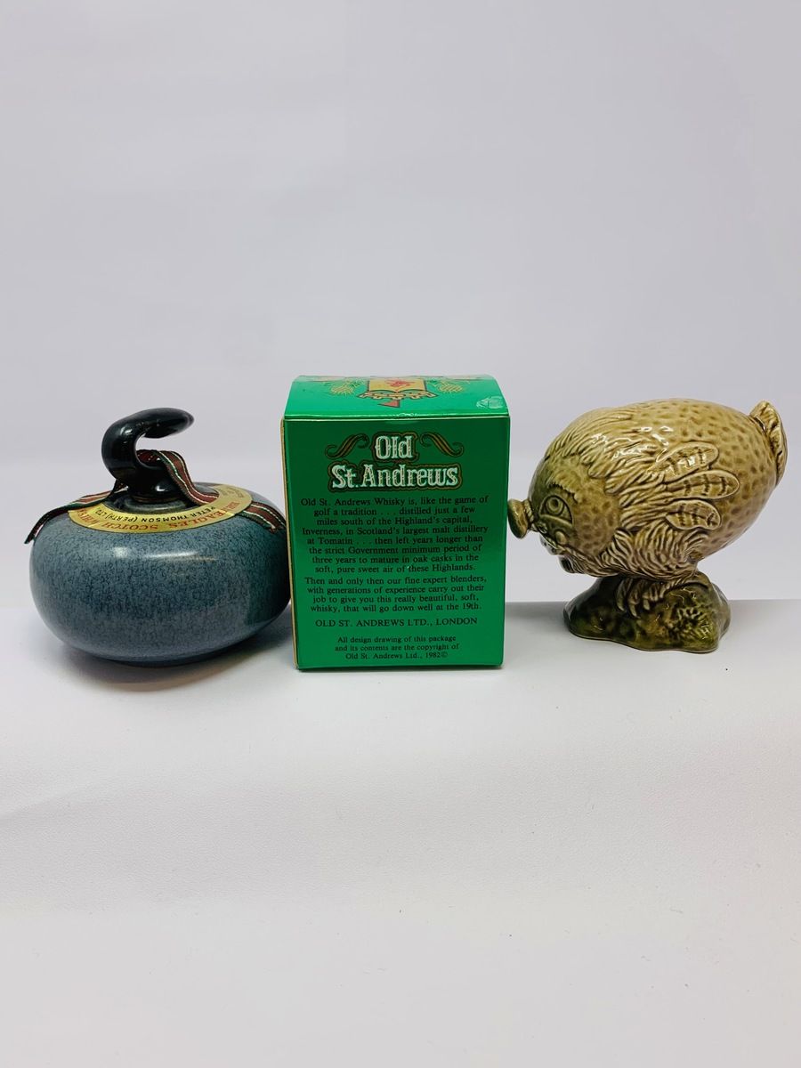 BENEAGLES CURLING STONE - OLD ST ANDREWS - HAGGIS MINIATURE 