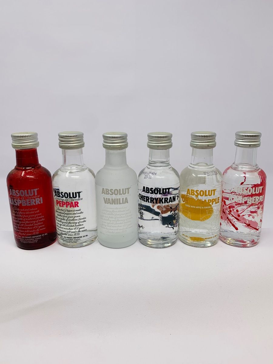 ABSOLUT VODKA MINIATURES 
