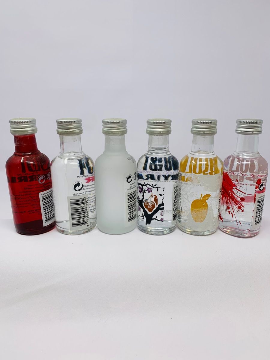 ABSOLUT VODKA MINIATURES 