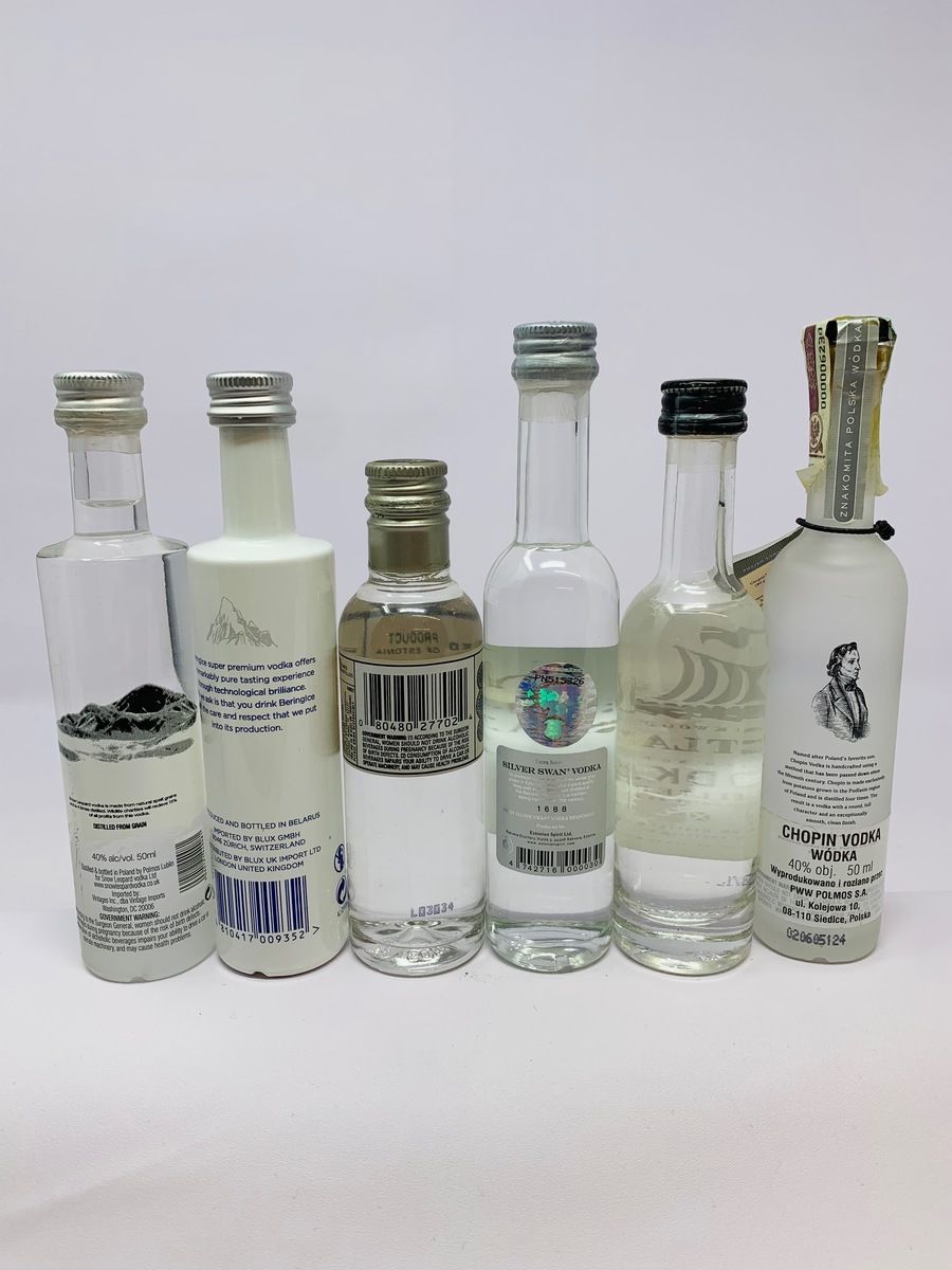 VODKA MINIATURES 