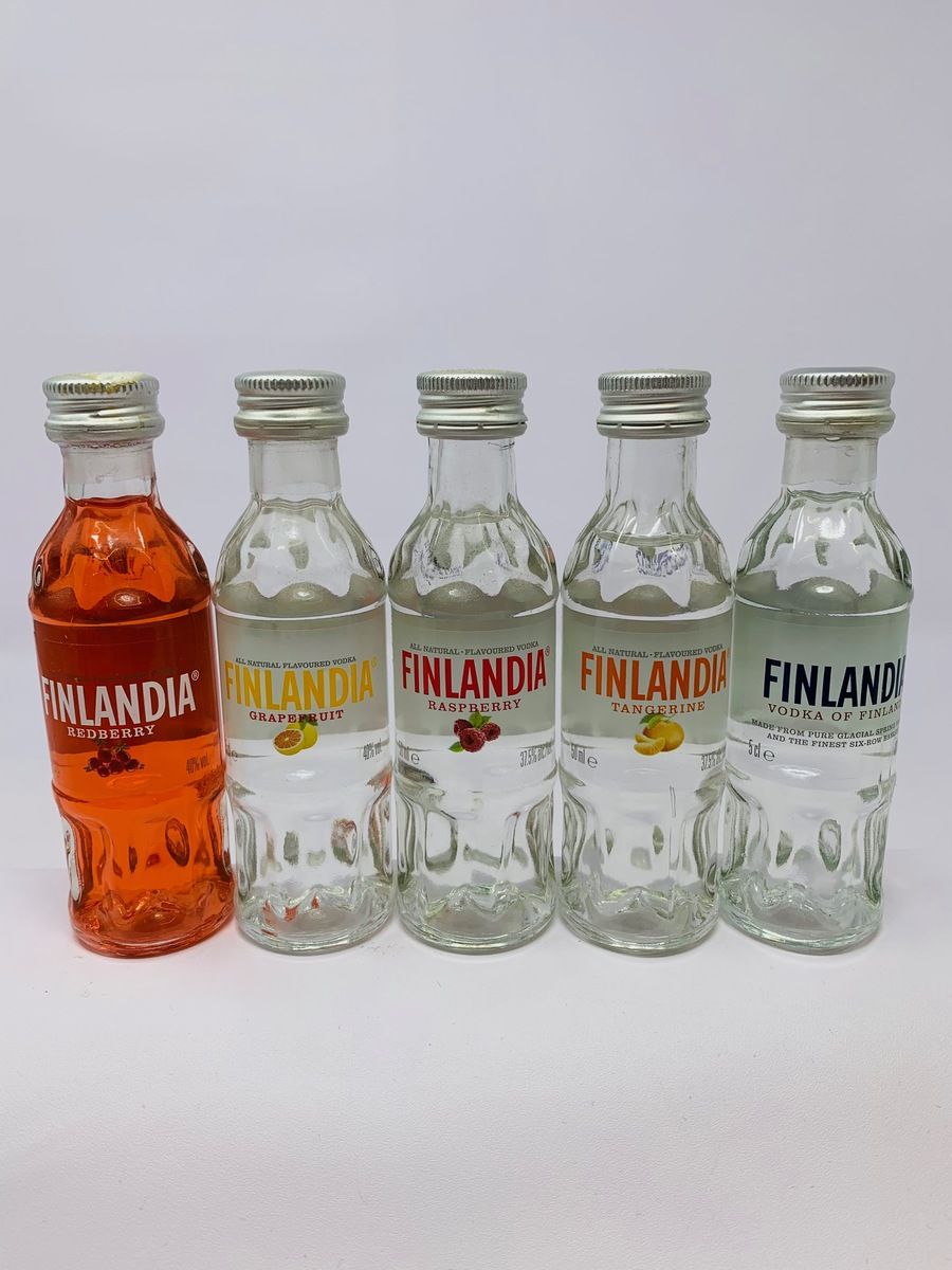 FINLANDIA VODKA MINIATURES 