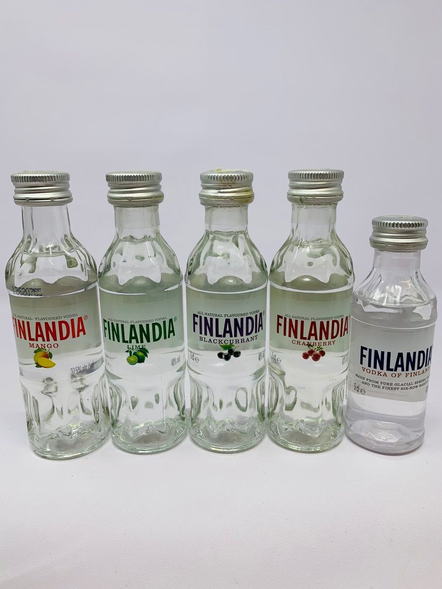 FINLANDIA VODKA MINIATURES 