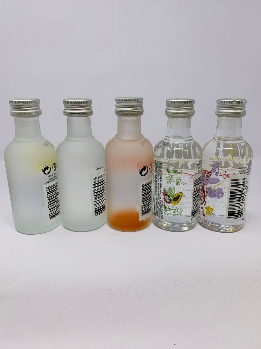 ABSOLUT VODKA MINIATURES 