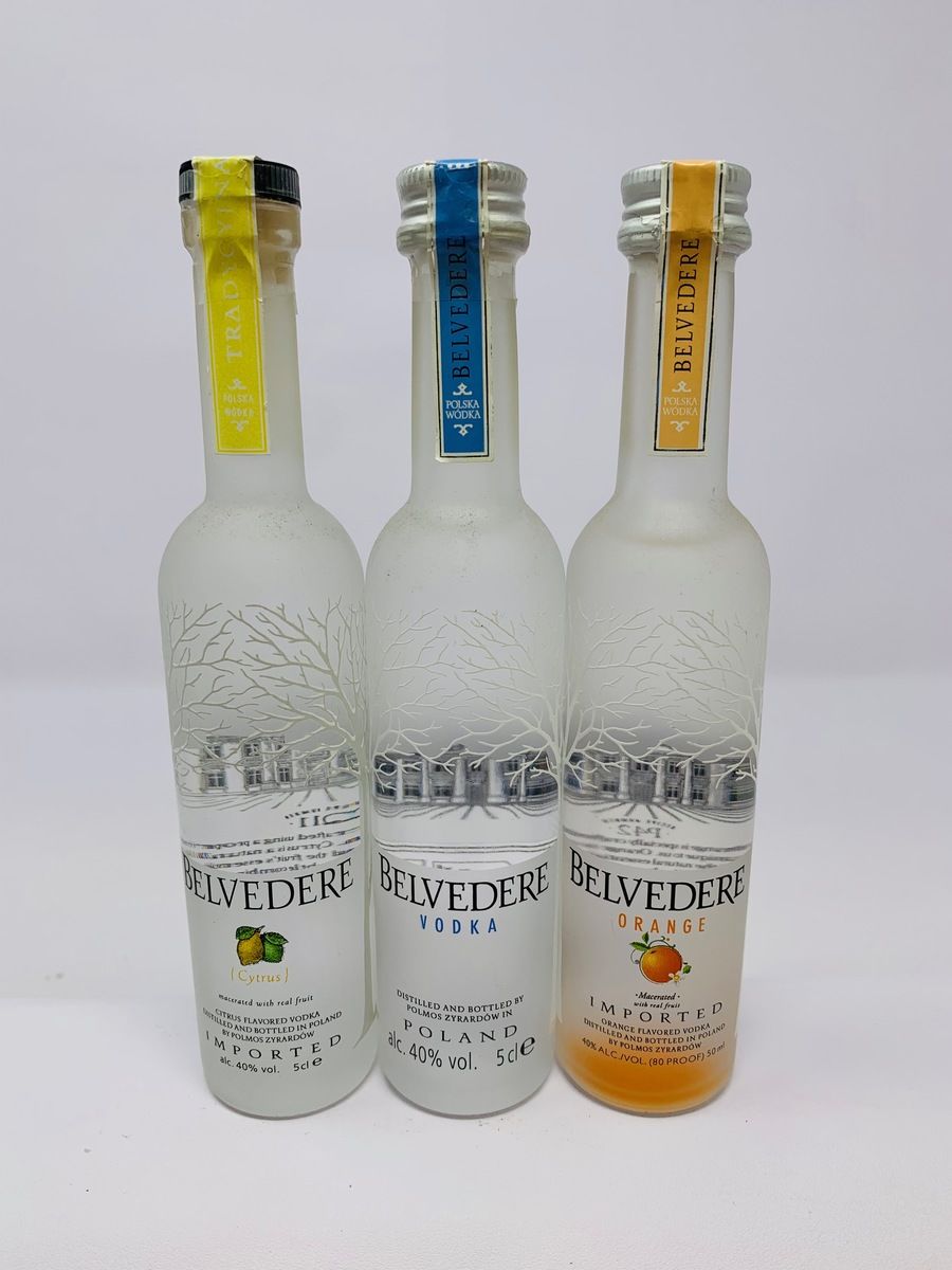 BELVEDERE VODKA MINIATURES