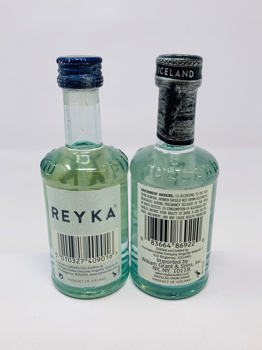 REYKA ICELANDIC VODKA MINIATURES