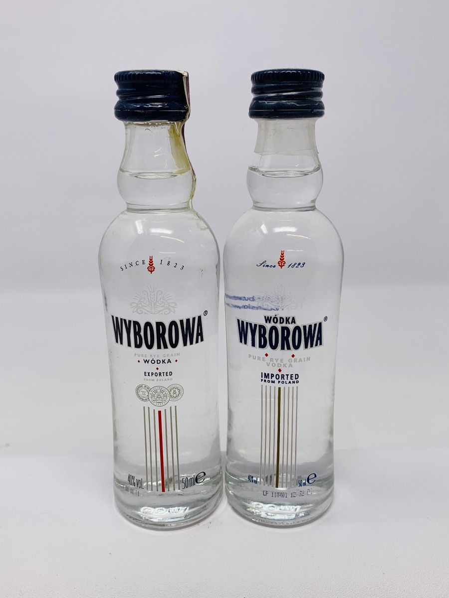 WYBOROWA VODKA MINIATURES