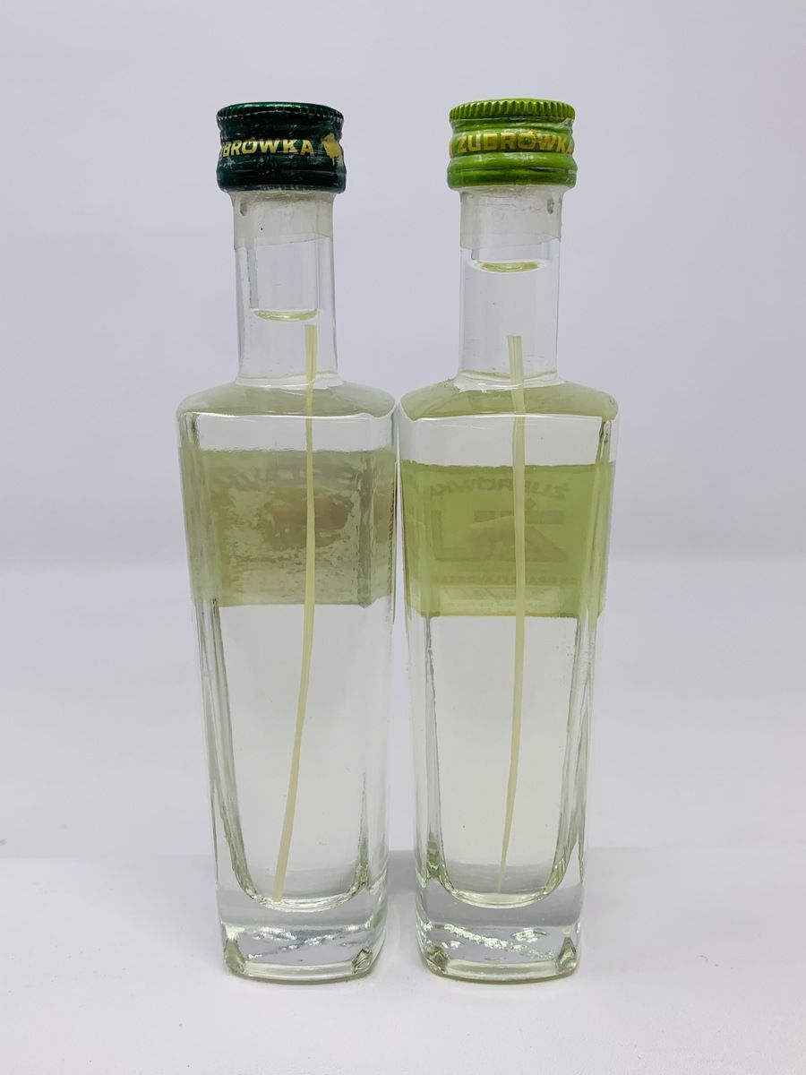 ZUBROWKA BISON GRASS VODKA MINIATURES