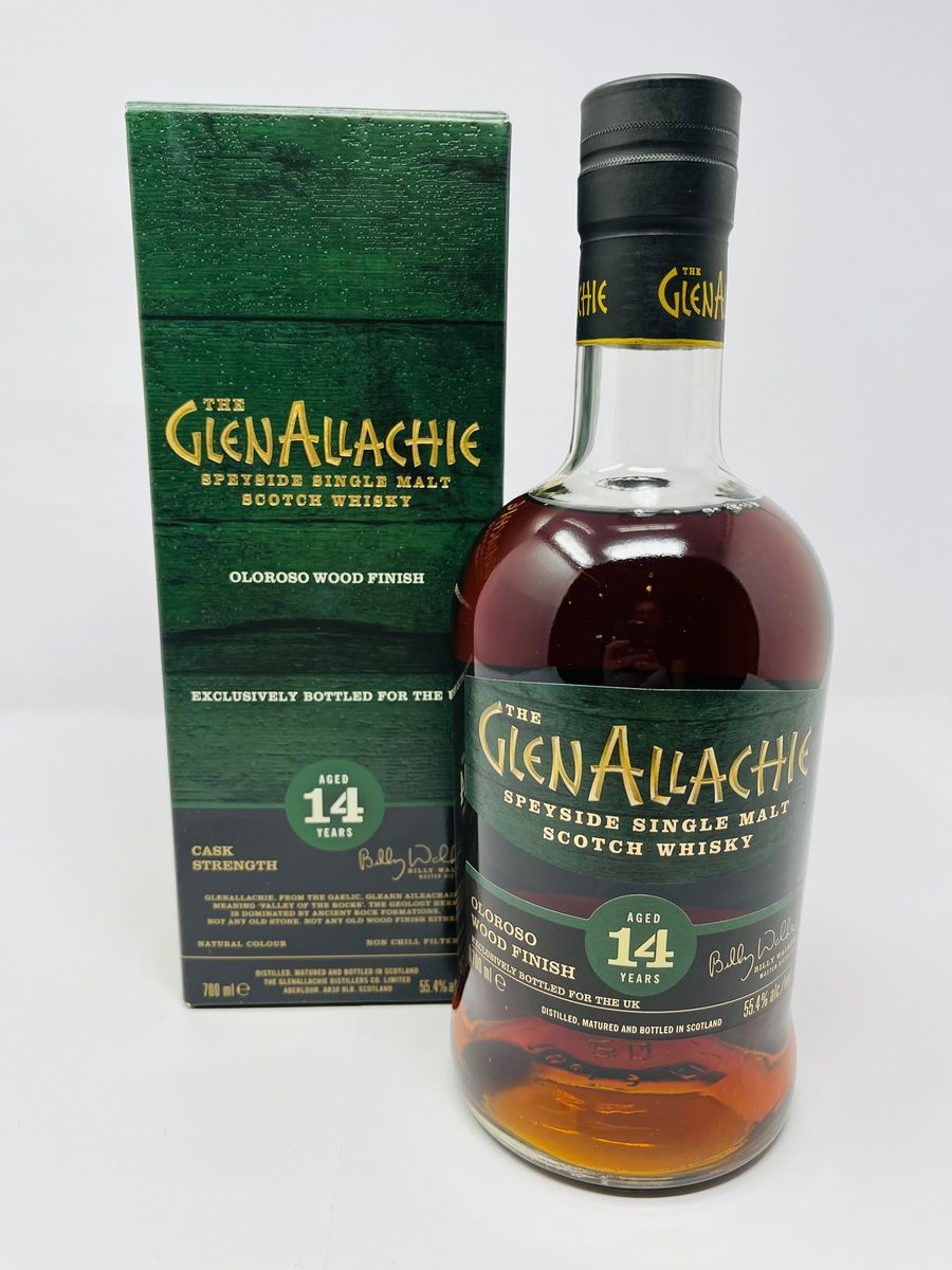 GLENALLACHIE 14 YEAR OLD OLOROSO WOOD FINISH