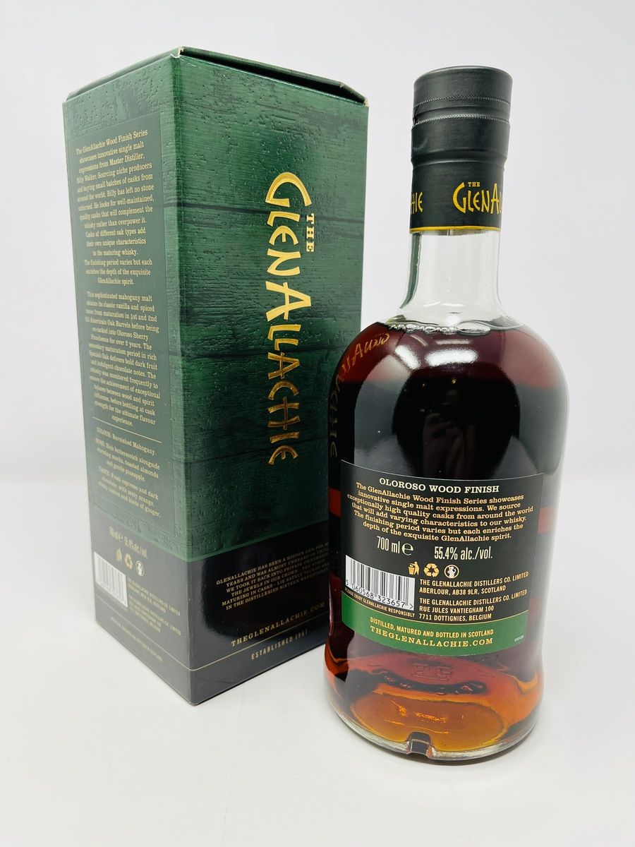 GLENALLACHIE 14 YEAR OLD OLOROSO WOOD FINISH