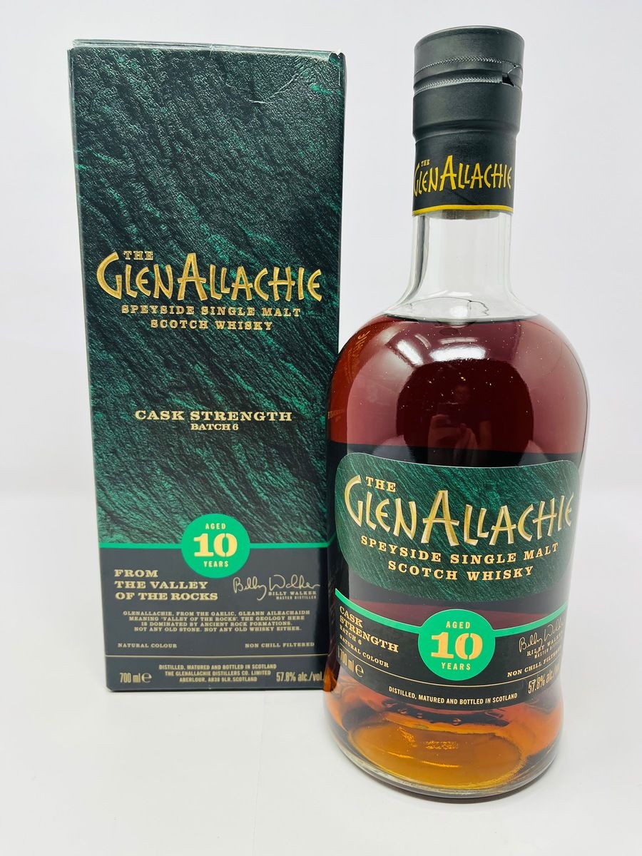 GLENALLACHIE 10 YEAR OLD CASK STRENGTH BATCH 6