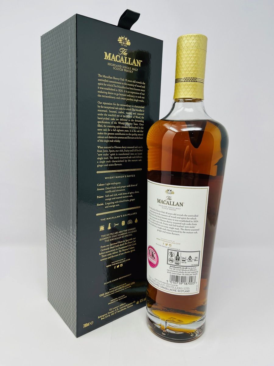 MACALLAN 18 YEAR OLD 2021 RELEASE