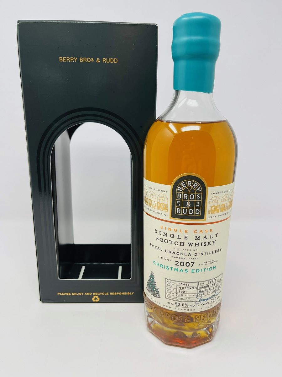 ROYAL BRACKLA 2007 CHRISTMAS EDITION - BERRY BROS & RUDD