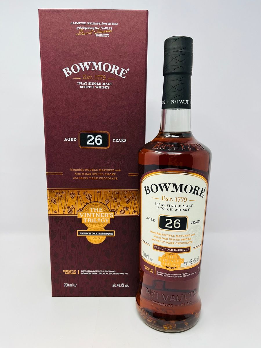 BOWMORE 26 YEAR OLD VINTNERS TRILOGY FRENCH OAK BARRIQUE