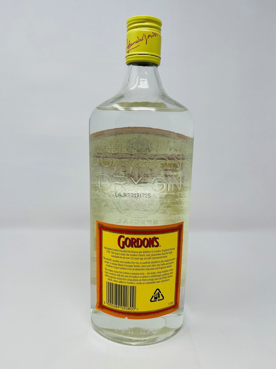GORDONS SPECIAL DRY LONDON GIN 1 LITRE