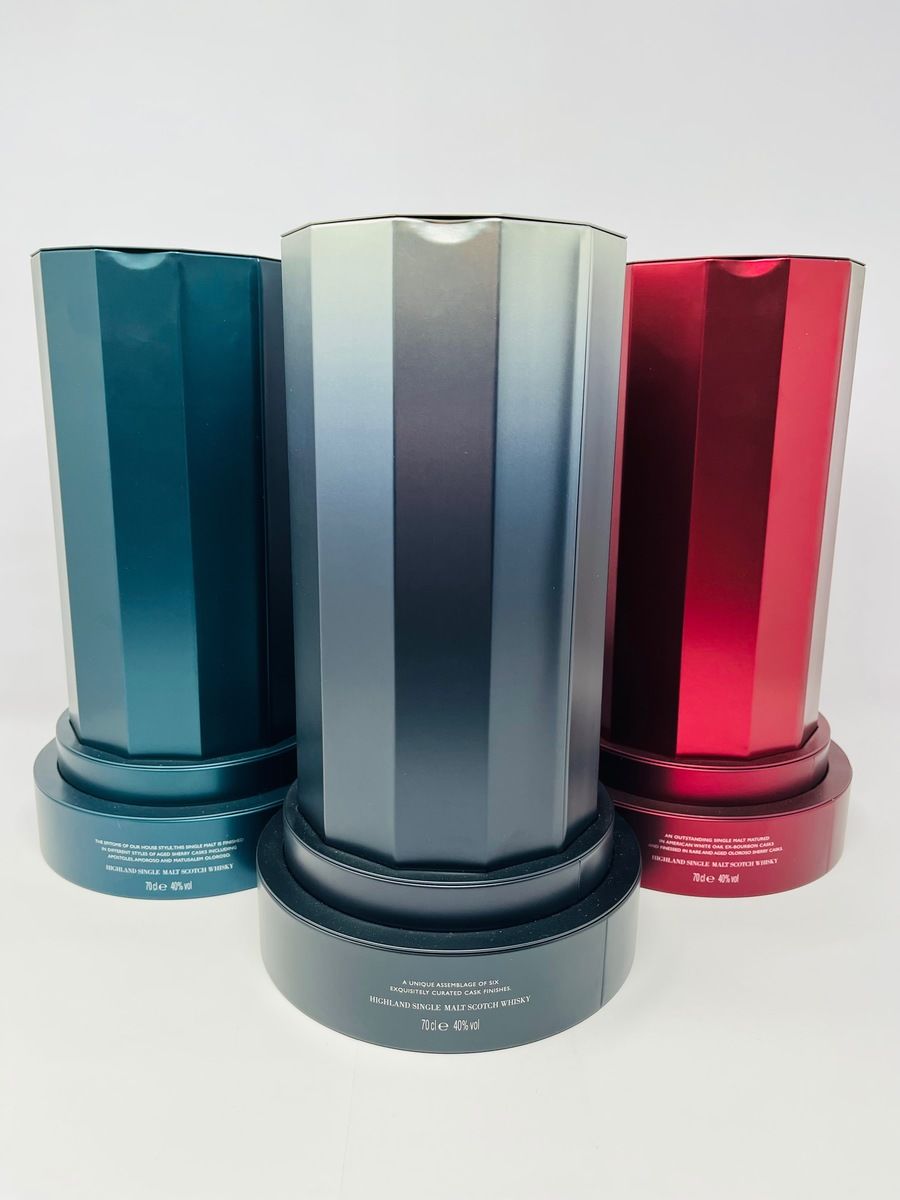 DALMORE PEDESTAL GIFTBOX SET 3 x 70cl