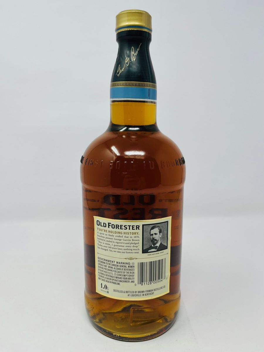OLD FORESTER KENTUCKY STRAIGHT BOURBON