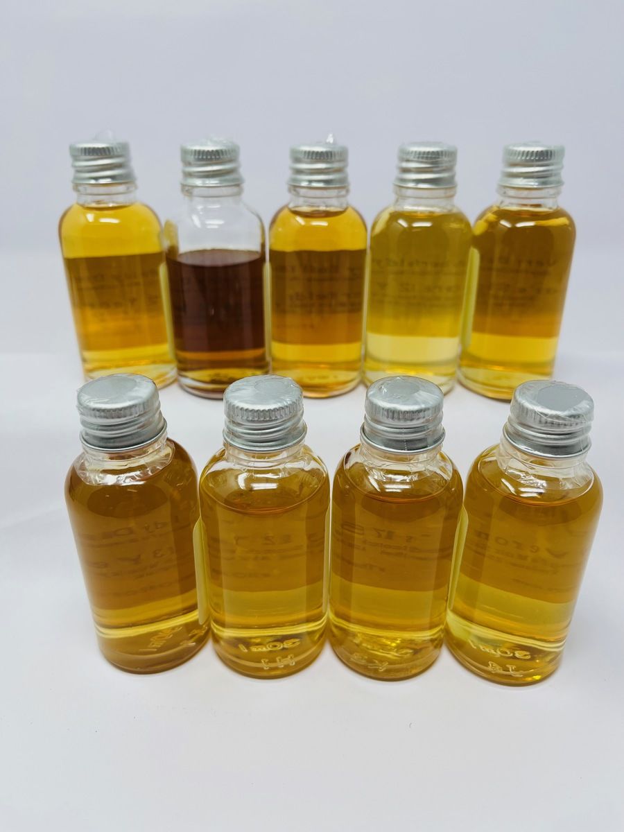 9 X WHISKY SAMPLE MINIATURES 