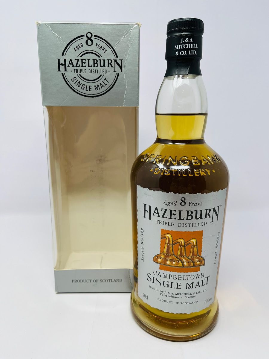 HAZELBURN 8 YEAR OLD TRIPLE DISTILLED