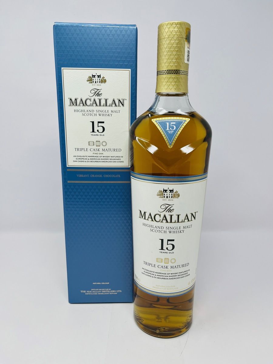 MACALLAN 15 YEAR OLD TRIPLE CASK 