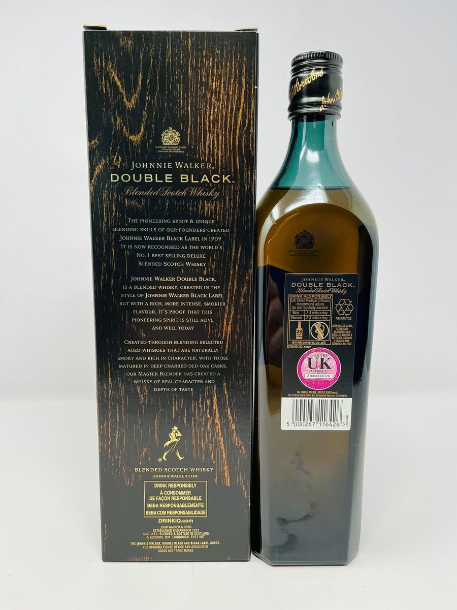 JOHNNIE WALKER DOUBLE BLACK 