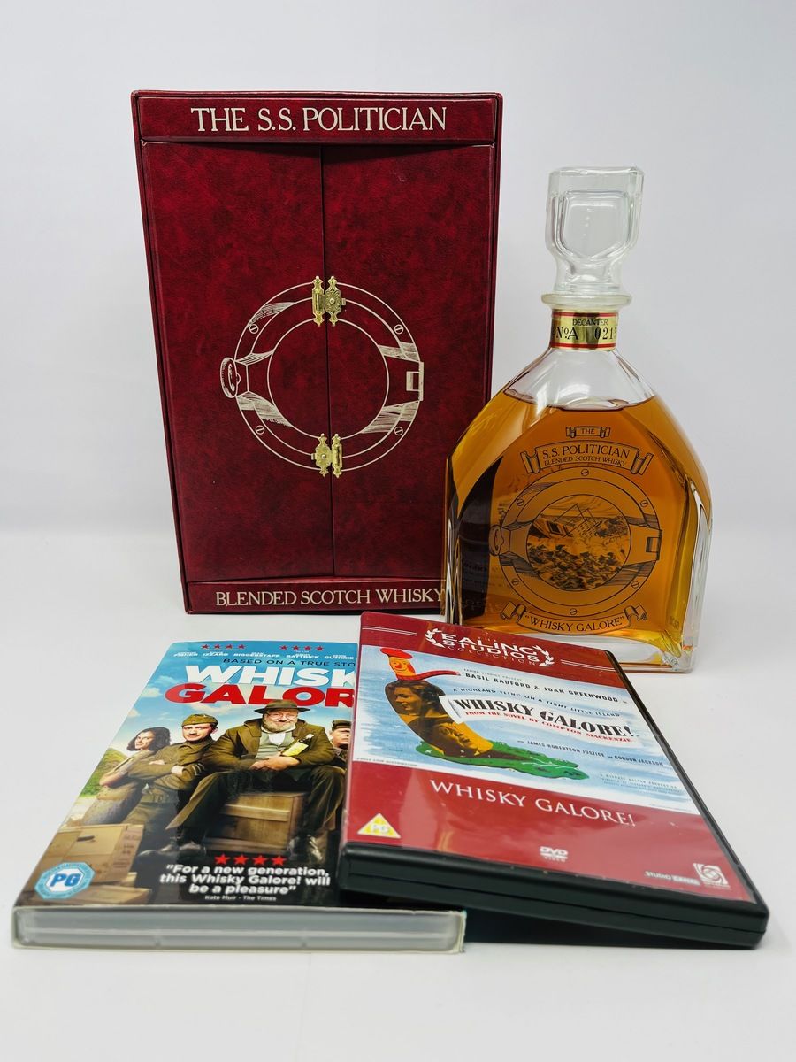 THE S.S POLITICIAN BLENDED SCOTCH WHISKY DECANTER